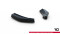 Heck Ansatz Flaps Diffusor passend für Audi TT 3.2 V6 8J schwarz Hochglanz