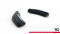 Heck Ansatz Flaps Diffusor passend für Audi TT 3.2 V6 8J schwarz Hochglanz