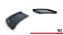 Heck Ansatz Flaps Diffusor V.2 passend für Audi A1 S-Line GB schwarz Hochglanz