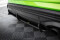 Street Pro Heckschürze Heck Ansatz Diffusor passend für Ford Puma ST Mk1 rot