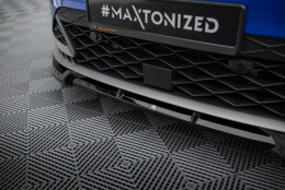 Cup Spoilerlippe Front Ansatz passend für Seat Arona FR Mk1 Facelift schwarz Hochglanz