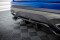 Mittlerer Cup Diffusor Heck Ansatz DTM Look für Seat Arona FR Mk1 Facelift schwarz Hochglanz