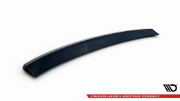 Mittlerer Cup Diffusor Heck Ansatz passend für Audi A4 S-Line B8 Facelift schwarz Hochglanz