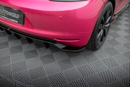 Heck Ansatz Diffusor V.1 passend für VW Scirocco Mk3 schwarz Hochglanz