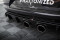 Heck Ansatz Diffusor V.2 passend für VW Scirocco Mk3 (R32 Auspuff) schwarz Hochglanz