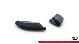 Heck Ansatz Flaps Diffusor V.2 passend für VW Scirocco Mk3 schwarz Hochglanz