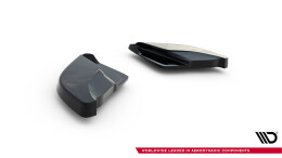 Heck Ansatz Flaps Diffusor V.2 passend für VW Scirocco Mk3 schwarz Hochglanz