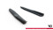 Heck Ansatz Flaps Diffusor V.4 passend für Skoda Octavia RS Liftback / Combi Mk4 Facelift schwarz Hochglanz