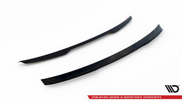 Heck Spoiler Aufsatz Abrisskante passend für Mazda MX5 Hardtop NC (Mk3) schwarz Hochglanz