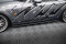 Seitenschweller Ansatz Cup Leisten für Mazda MX5 NC (Mk3) schwarz Hochglanz