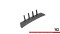 Street Pro Heckschürze Heck Ansatz Diffusor passend für BMW 435 Coupe M-Paket F32 SCHWARZ