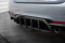Street Pro Heckschürze Heck Ansatz Diffusor passend für BMW 435 Coupe M-Paket F32 schwarz-rot