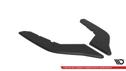 Street Pro Heck Ansatz Flaps Diffusor passend für BMW 4er35i Coupe M-Paket F32 rot