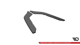 Street Pro Heck Ansatz Flaps Diffusor passend für BMW 4er35i Coupe M-Paket F32 rot