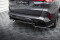 Mittlerer Cup Diffusor Heck Ansatz DTM Look passend für BMW X5 M F95 Facelift schwarz Hochglanz