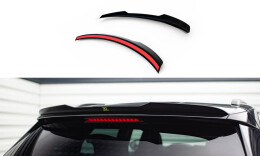 Heck Spoiler Aufsatz Abrisskante passend für Peugeot 3008 GT-Line Mk2 Facelift schwarz Hochglanz