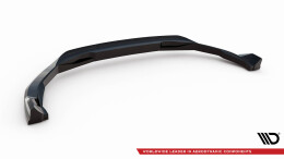 Cup Spoilerlippe Front Ansatz für Peugeot 3008 GT-Line Mk2 Facelift schwarz Hochglanz