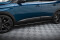 Seitenschweller Ansatz Cup Leisten passend für Peugeot 3008 GT-Line Mk2 Facelift schwarz Hochglanz