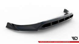 Cup Spoilerlippe Front Ansatz passend für Porsche Cayenne SUV / Coupe Mk3 Facelift schwarz Hochglanz