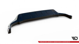 Cup Spoilerlippe Front Ansatz passend für Porsche Cayenne SUV / Coupe Mk3 Facelift schwarz Hochglanz