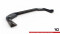 Mittlerer Cup Diffusor Heck Ansatz passend für Porsche Cayenne SUV / Coupe Mk3 Facelift schwarz Hochglanz
