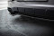 Mittlerer Cup Diffusor Heck Ansatz passend für Porsche Cayenne SUV / Coupe Mk3 Facelift schwarz Hochglanz