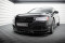 Cup Spoilerlippe Front Ansatz für Audi A8 D4 Facelift schwarz Hochglanz