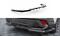 Mittlerer Cup Diffusor Heck Ansatz DTM Look für Peugeot 408 Mk1 schwarz Hochglanz