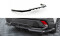 Mittlerer Cup Diffusor Heck Ansatz DTM Look passend für Peugeot 408 Mk1 schwarz Hochglanz