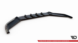 Cup Spoilerlippe Front Ansatz V.1 passend für VW Passat GT B8 Facelift USA schwarz Hochglanz