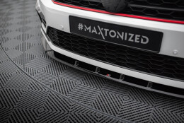 Cup Spoilerlippe Front Ansatz V.2 passend für VW Passat GT B8 Facelift USA schwarz Hochglanz