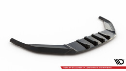 Cup Spoilerlippe Front Ansatz V.2 passend für VW Passat GT B8 Facelift USA schwarz Hochglanz