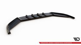 Cup Spoilerlippe Front Ansatz V.2 passend für VW Passat GT B8 Facelift USA schwarz Hochglanz