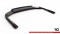 Mittlerer Cup Diffusor Heck Ansatz DTM Look passend für VW Passat GT B8 Facelift USA schwarz Hochglanz