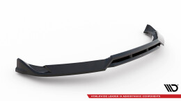 Cup Spoilerlippe Front Ansatz V.1 passend für BMW XM G09 schwarz Hochglanz