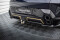 Mittlerer Cup Diffusor Heck Ansatz DTM Look passend für BMW XM G09 schwarz Hochglanz