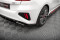 Heck Ansatz Flaps Diffusor passend für Kia Ceed GT Mk3 schwarz Hochglanz