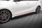 Seitenschweller Ansatz Cup Leisten passend für Kia Ceed GT Mk3 schwarz Hochglanz