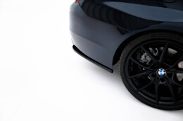 Street+ Heck Ansatz Flaps V.3 passend für BMW 5er M-Paket F10 / F11 schwarz Hochglanz