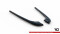 Heck Ansatz Flaps Diffusor V.3 passend für BMW 5er M-Paket F10 / F11 schwarz Hochglanz