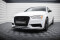 Cup Spoilerlippe Front Ansatz V.1 passend für Audi A3 Limousine 8V schwarz Hochglanz
