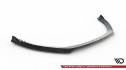 Cup Spoilerlippe Front Ansatz V.2 passend für Audi A3 Limousine 8V schwarz Hochglanz