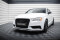 Cup Spoilerlippe Front Ansatz V.2 passend für Audi A3 Limousine 8V schwarz Hochglanz