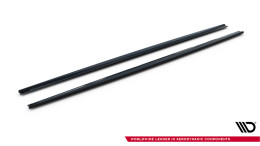 Seitenschweller Ansatz Cup Leisten V.2 passend für Ford Focus ST / ST-Line Mk4 schwarz Hochglanz