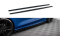 Seitenschweller Ansatz Cup Leisten V.2 passend für Ford Focus ST / ST-Line Mk4 schwarz Hochglanz