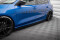 Seitenschweller Ansatz Cup Leisten V.2 passend für Ford Focus ST / ST-Line Mk4 schwarz Hochglanz