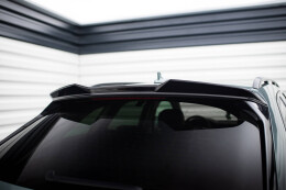 Heck Spoiler Aufsatz Abrisskante 3D für Audi A6 Avant / A6 Allroad / A6 S-Line Avant / S6 Avant C8 / C8 Facelift schwarz Hochglanz