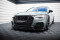 Cup Spoilerlippe Front Ansatz für Audi A6 Allroad C8 schwarz Hochglanz
