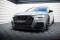 Cup Spoilerlippe Front Ansatz passend für Audi A6 Allroad C8 schwarz Hochglanz