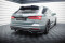 Mittlerer Cup Diffusor Heck Ansatz DTM Look passend für Audi A6 Allroad C8 schwarz Hochglanz